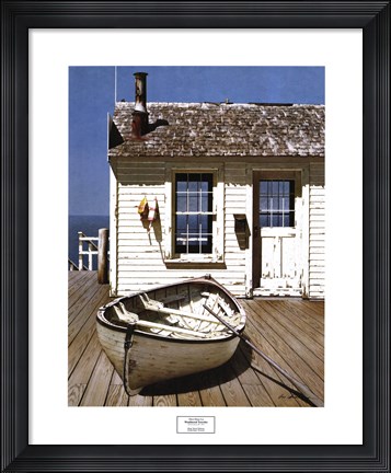 Framed Weathered Traveler Print