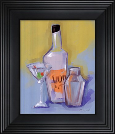 Framed Vodka Print