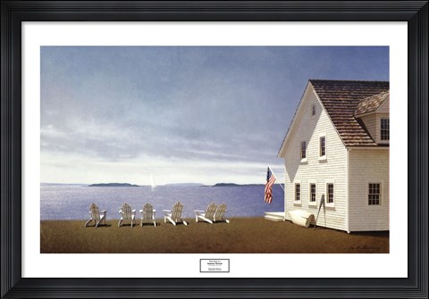 Framed Summer Retreat Print