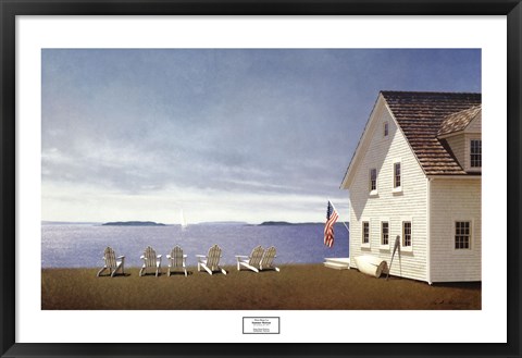 Framed Summer Retreat Print