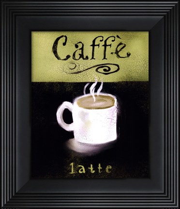 Framed Caffe Latte Print