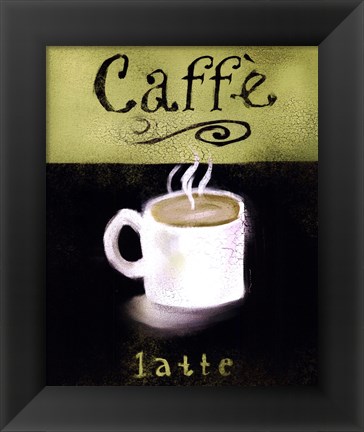 Framed Caffe Latte Print