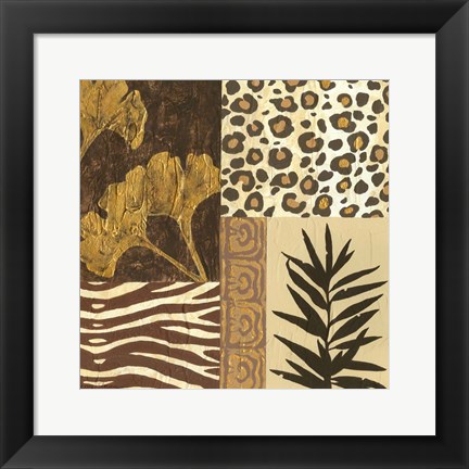 Framed Sophisticated Safari II Print