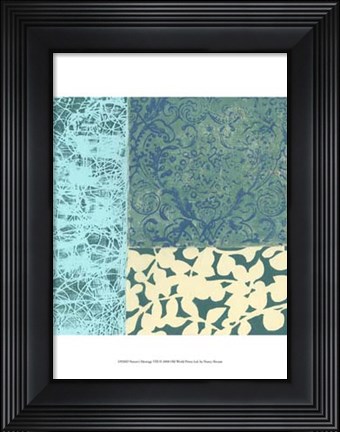 Framed Nature&#39;s Montage VIII Print