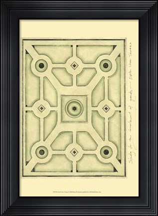 Framed North View Terrace Print