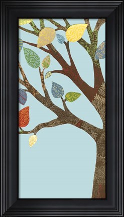 Framed Arbor Patterns II Print
