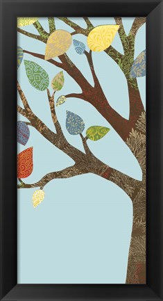 Framed Arbor Patterns II Print