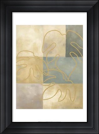 Framed Arbor Leaves I Print