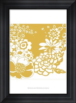 Framed Vibrant Tokyo Garden II Print
