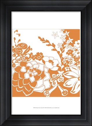 Framed Vibrant Tokyo Garden III Print