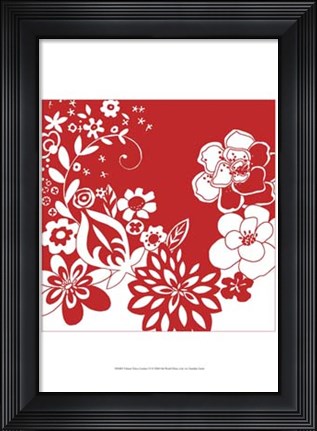 Framed Vibrant Tokyo Garden VI Print
