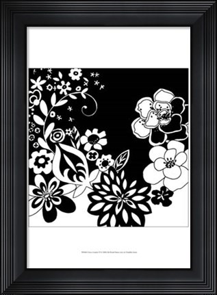 Framed Tokyo Garden VI Print