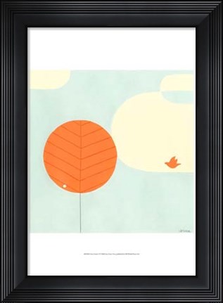 Framed Citrus Grove I Print
