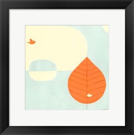 Framed Citrus Grove II Print