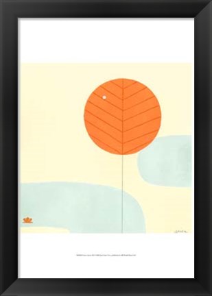 Framed Citrus Grove III Print