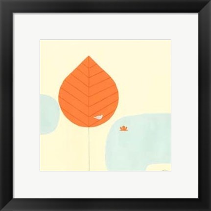 Framed Citrus Grove IV Print