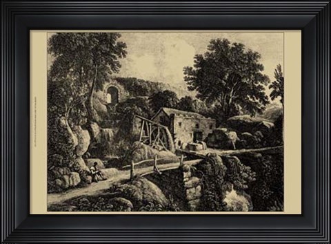 Framed Wensley Mill Print