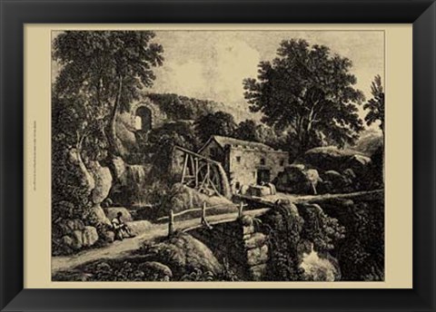 Framed Wensley Mill Print