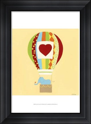 Framed Up, Up and Away III Print