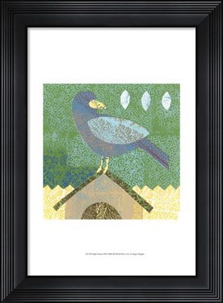 Framed Flight Patterns III Print