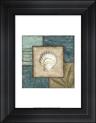 Framed Shell Montage IV Print