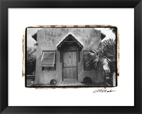 Framed Bermuda Hideaway Print
