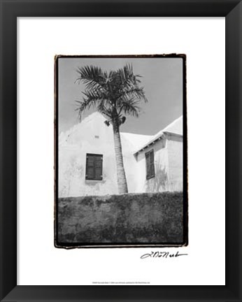 Framed Bermuda Shade Print