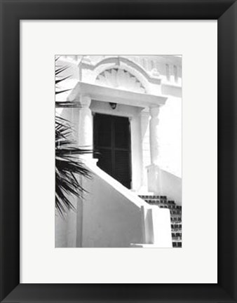 Framed Bermuda Architecture II Print