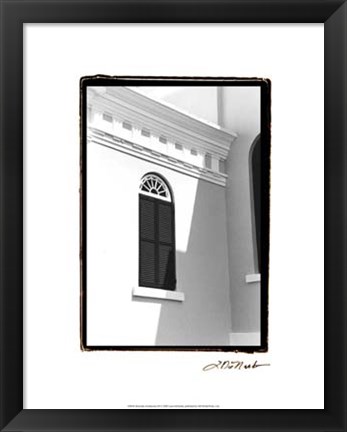 Framed Bermuda Architecture III Print