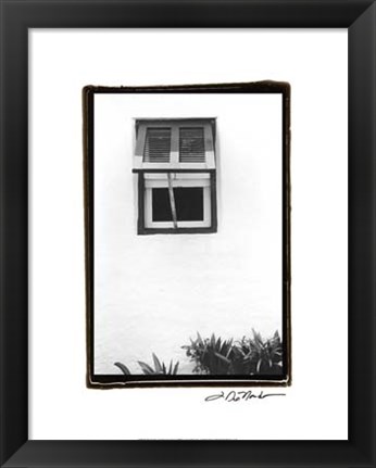 Framed Bermuda Architecture IV Print