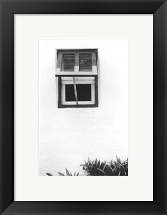 Framed Bermuda Architecture IV Print