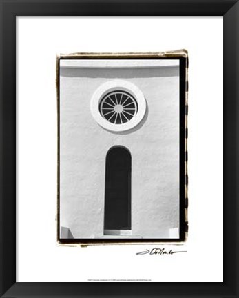 Framed Bermuda Architecture VI Print