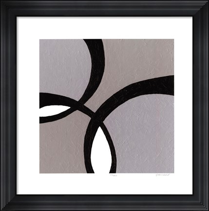Framed Ellipse II Print