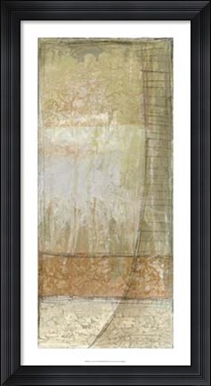 Framed Iron and Lace II Print