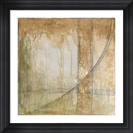 Framed Iron and Lace III Print