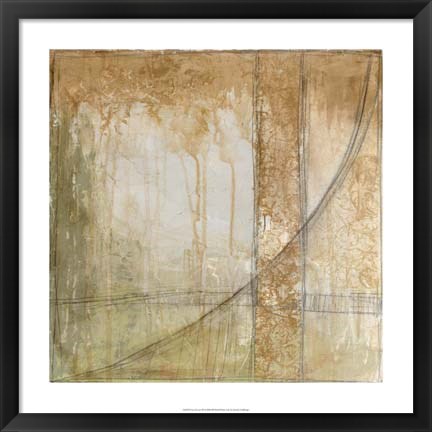 Framed Iron and Lace III Print