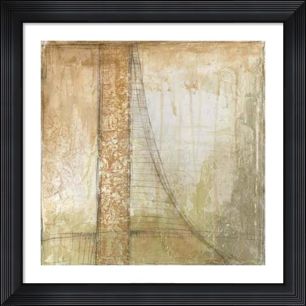 Framed Iron and Lace IV Print