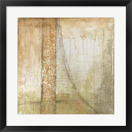 Framed Iron and Lace IV Print