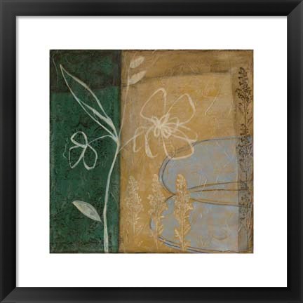 Framed Pressed Wildflowers III Print