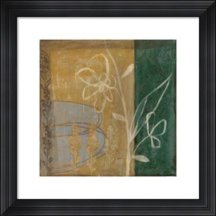 Framed Pressed Wildflowers IV Print