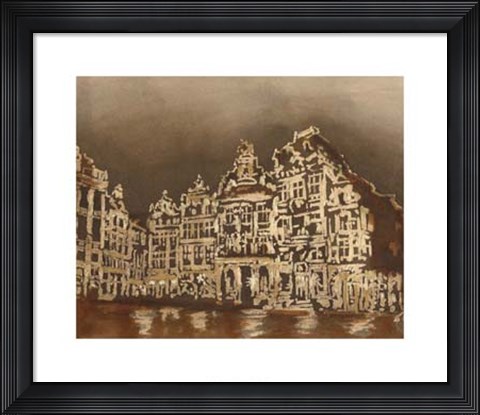 Framed Brussels I Print