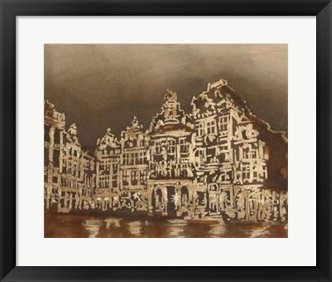 Framed Brussels I Print