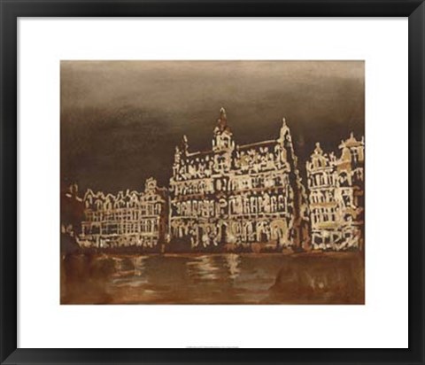 Framed Brussels II Print