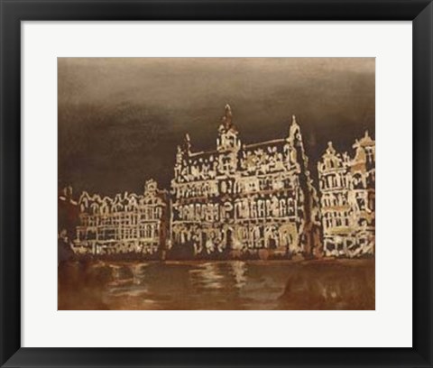 Framed Brussels II Print