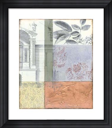 Framed Neo Victorian Collage II Print