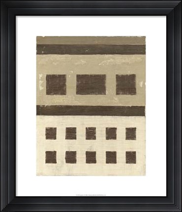 Framed Quadrate I Print