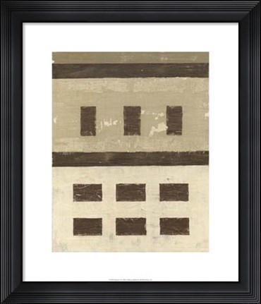 Framed Quadrate II Print