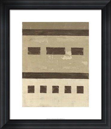 Framed Quadrate IV Print