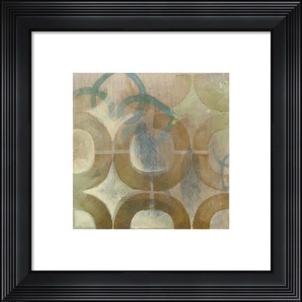 Framed Garden Link I Print