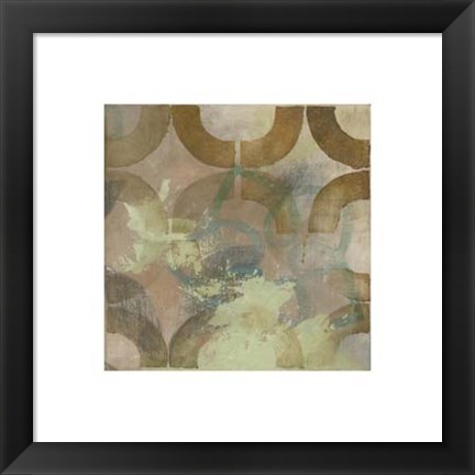 Framed Garden Link III Print